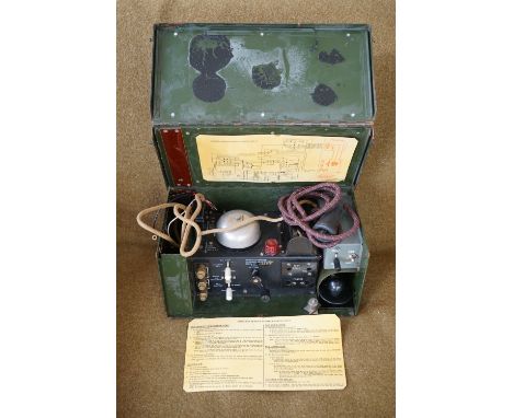 A British army Wireless Remote Control Unit E Mk I - II