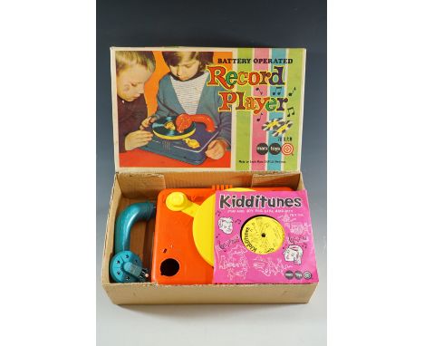 A Marx Toys battery operated record player