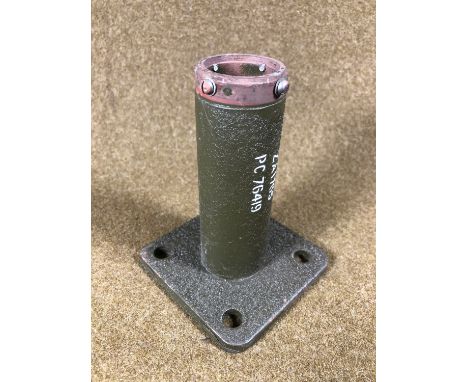 A British army Wireless Set No 19 aerial base No 1 Mk I mounting