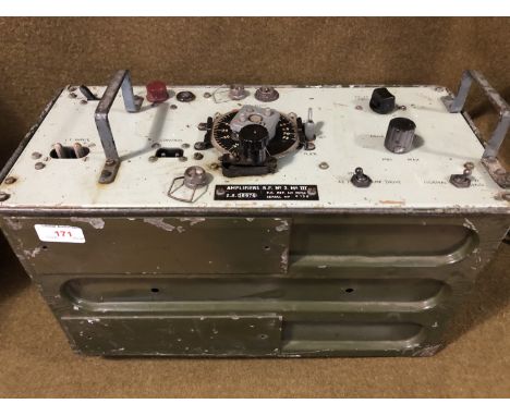 A Second World War Amplifier RF No 2 Mk III