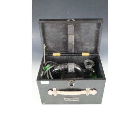 A Second World War Royal Navy signalling lamp