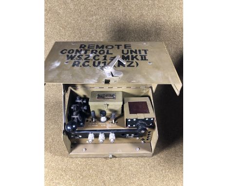 A New Zealand army Remote Control Unit WS ZC1 Mk II RCUI (NZ)
