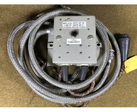 A British army Wireless Set No 19 Junction Distribution No 3