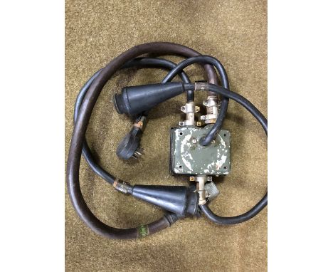 A Second World War British army Junction Box No 1