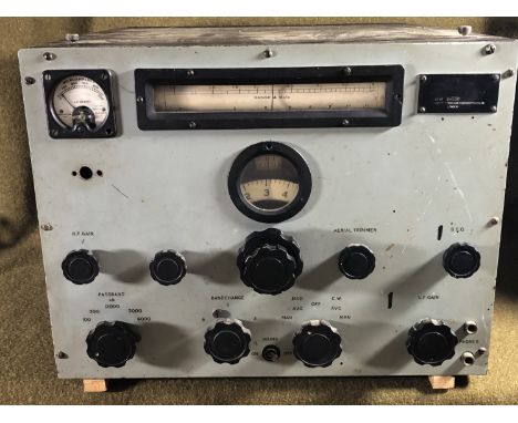 A Royal Navy Marconi Tuner / Amplifier B35, Admiralty Patt W 8126