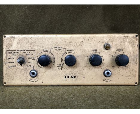 A 1950s Leak Varislope II pre-amplifier