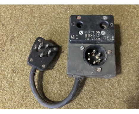 A Second World War British army Junction Box No 2
