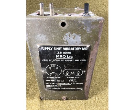 A British army Supply Unit Vibratory No 2