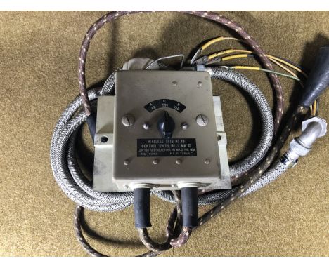 A British army Wireless Set No 19 Control Unit
