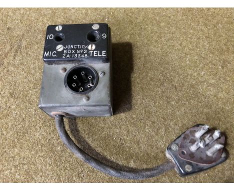 A Second World War British army Junction Box No 2