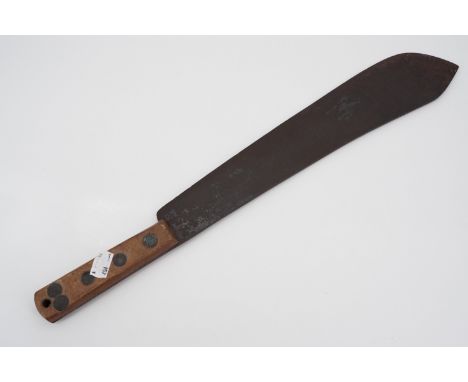 A 1918 British army machete