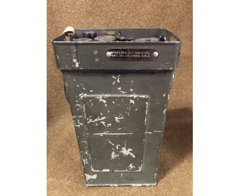 A Second World War British army Wireless Set No 46 TPL