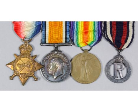 A group of three George V First World War medals to "S. Nurse Jackson, Queen Alexandra's Imperial Military Nursing Service", 