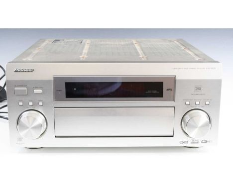 A Pioneer Audio/Video Multi Channel Receiver VSX-D2011, w.42, d.42, h.18.5cm.This item does not power on when plugged in.