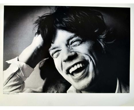 JAGGER, Mick, signed envelope c. 1965.  With 2 ticket stubs from a concert in 1973 and one from Germany in 1967 (tear at bott
