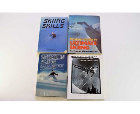 ENGEN, Alan K, For the Love of Skiing.  A Visual History, 4to, Salt Lake City 1998.  With other large format books on skiing