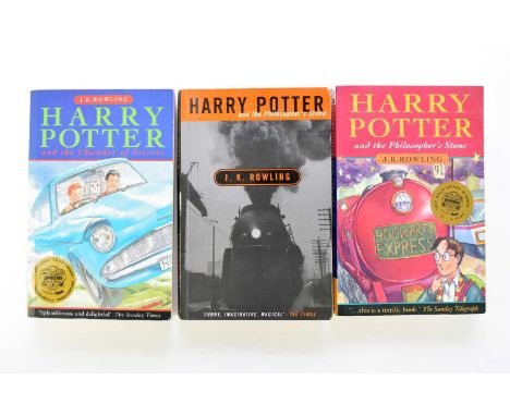 ROWLING, J K, Harry Potter and the Philosopher's Stone, 1st soft cover edition, 1997, number line from 30 to 25. With The Cha