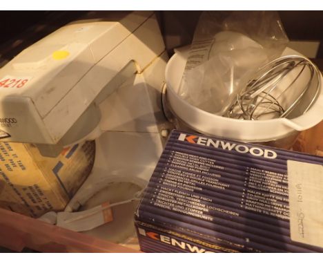 Vintage Kenwood Chef with attachments CONDITION REPORT: This item is untested 