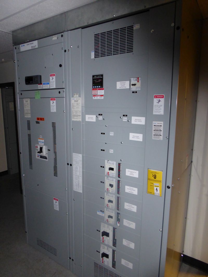 (2) 2005 Eaton CutlerHammer PowRLine C, with (2) Switchboards, 480