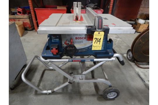 Bosch Model 4100 10 Tilting Arbor Table Saw With Ts 3000 Cart