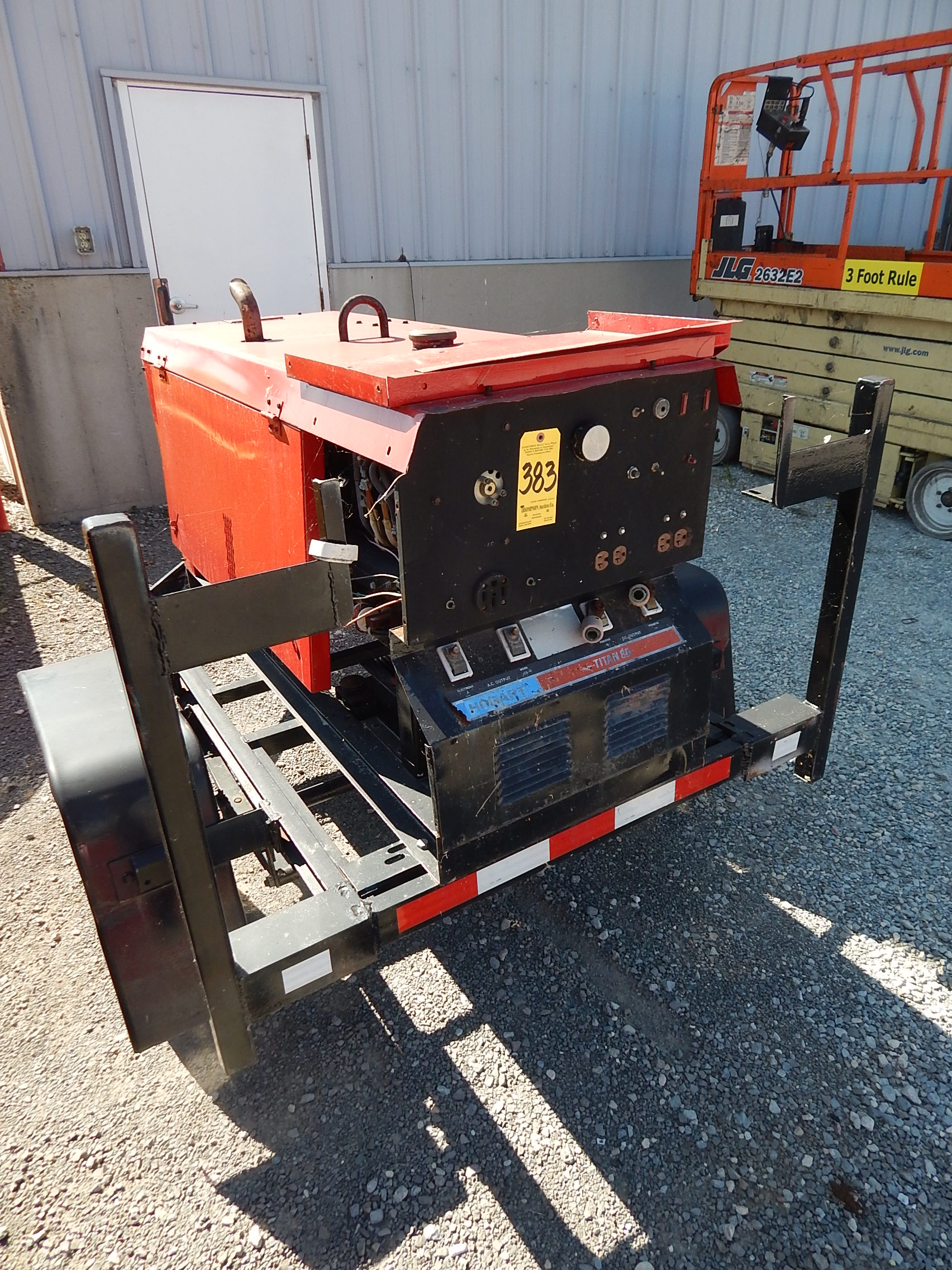 Hobart Titan 8D TrailerMounted Diesel Powered Welder/Generator