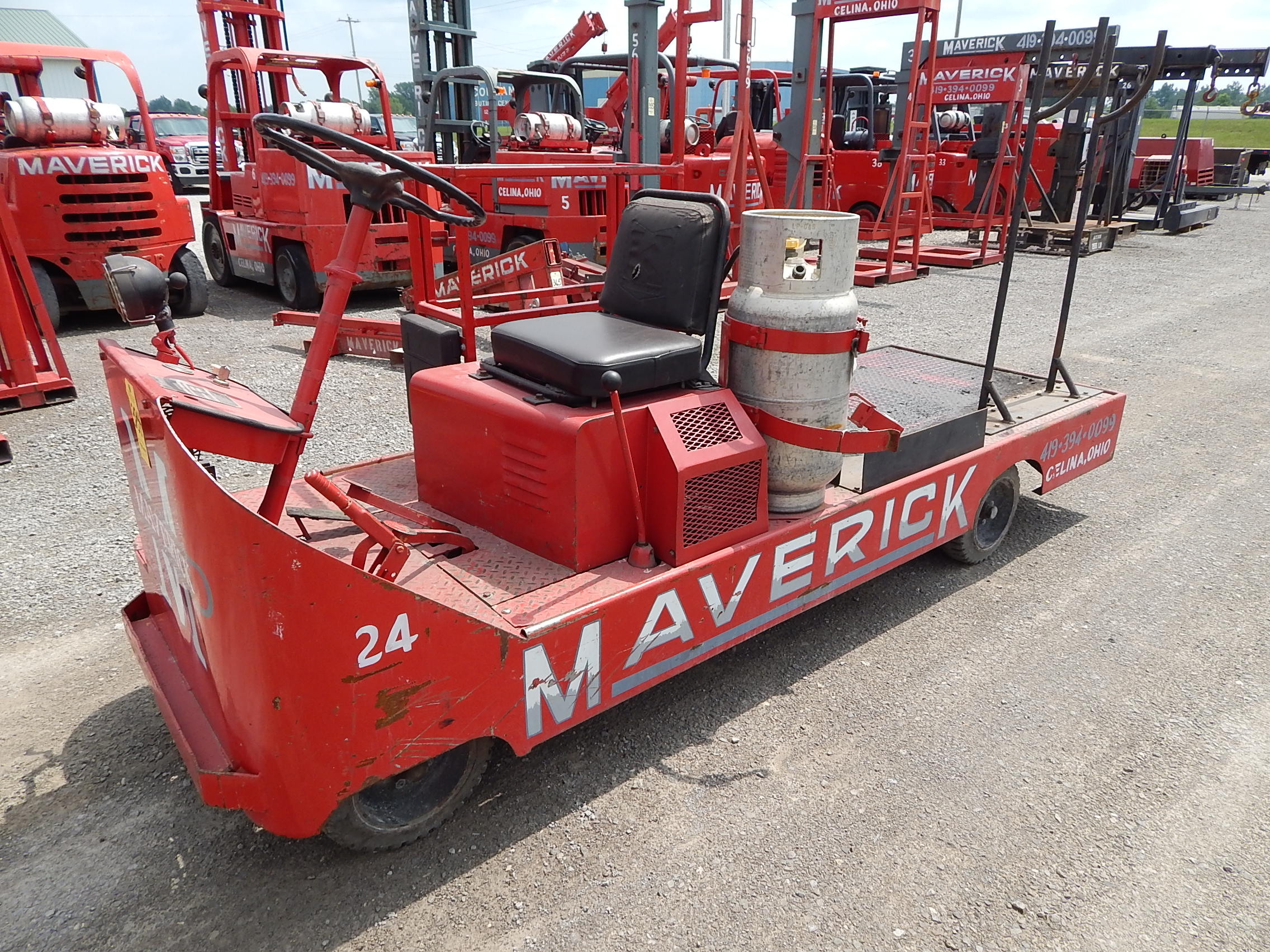 Kalamazoo Model 2500B4L Speed Truck, SN 21HA108, LP , Manual Transmission