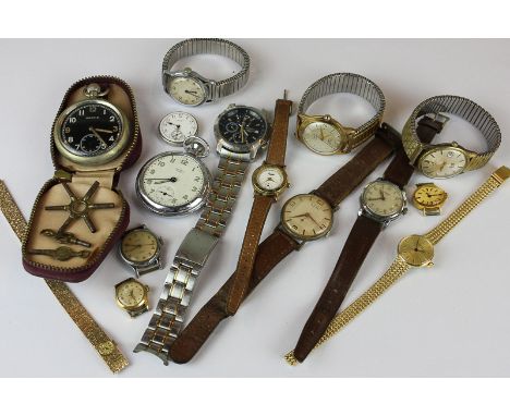 A gentleman's Verity wrist watch, an Eden wrist watch, Rotary wrist watch, three others, three ladies' wrist watches, two poc