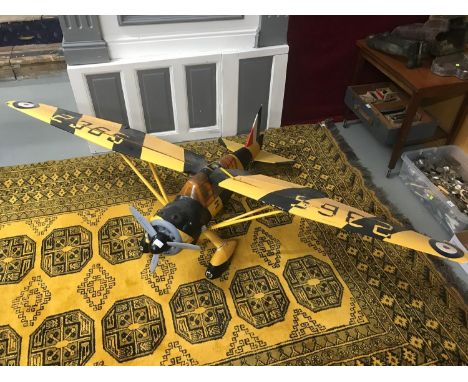 A British turbo prop training plane model, no engine, Measures 221x133cm