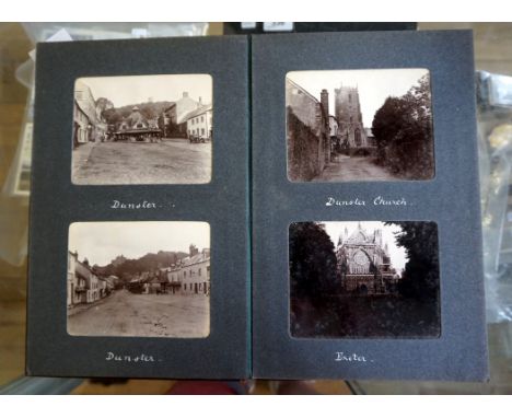 A vintage photograph album containing many photographs including river Avon, Christchurch, Sherbone etc.