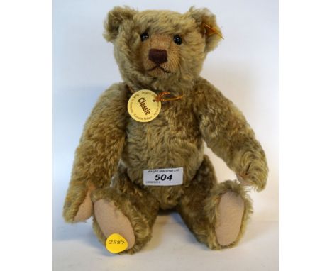 A 'Steiff' Classic teddy bear.