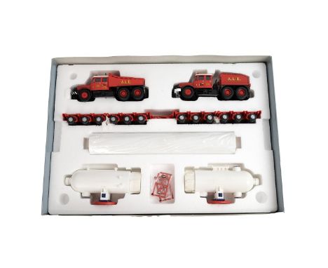 Corgi Boxed limited edition Heavy Haulage model, scale 1:50, model 31013. A.L.E. - Scammell Contractor x2, Nicholas Trailers 