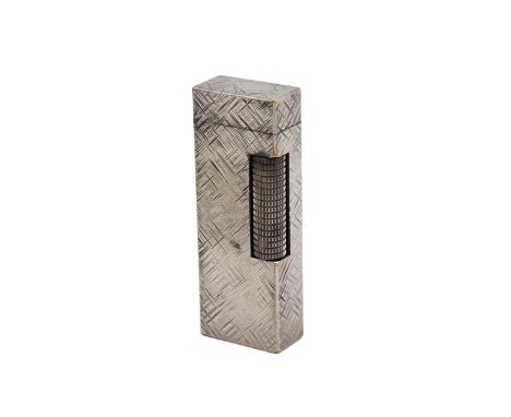Mid-century Dunhill lighter, the base stamped "Made In Switzerland, US RE 24163"
