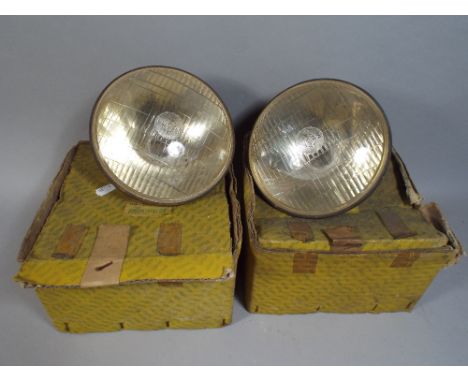 A Pair of Vintage Lucas Light Units.