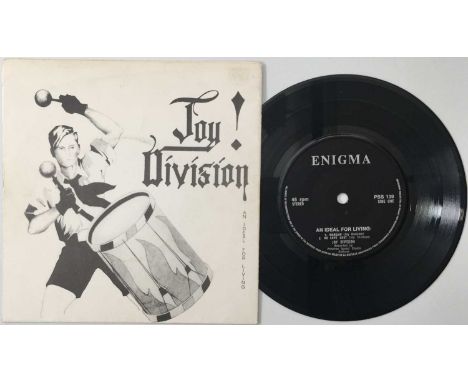 JOY DIVISION - AN IDEAL FOR LIVING 7" EP (ENIGMA RECORDS 1978 UK ORIGINAL - PSS 139). A must have addition to any Joy Divisio
