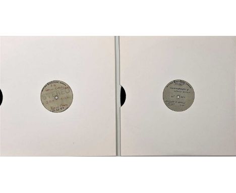 KEVIN AYERS - EMIDISC 7" ACETATE RECORDINGS. Delightful selection of 2 x single sided 7" Emidisc acetate recordings featuring