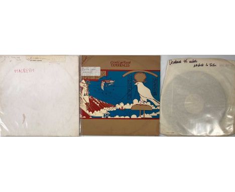 THIRD EAR BAND - LPs (INC. TEST PRESSING) PLUS EMIDISC 7" ACETATE. Fascinating selection of 2 x LPs plus 1 x 7" acetate from 
