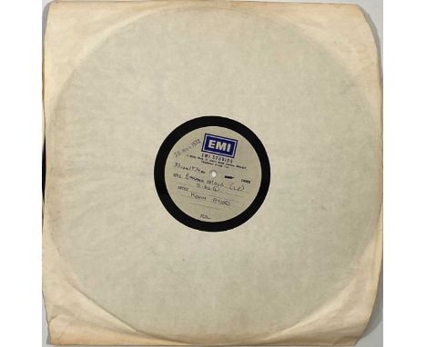 KEVIN AYERS - BANANAMOUR - UK EMI STUDIOS ACETATE LP (SINGLE SIDED). Virtually non-existent acetate LP recording of the influ