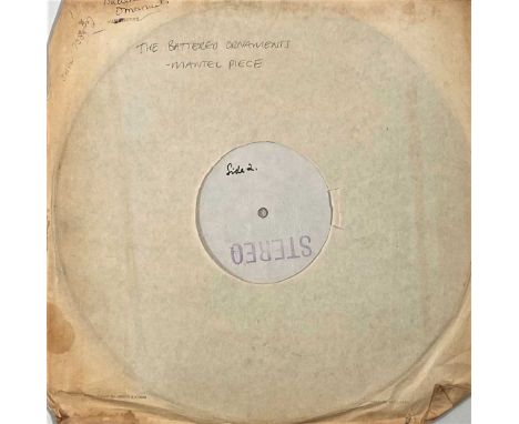 THE BATTERED ORNAMENTS - MANTLE PIECE LP (ORIGINAL UK SIDE 2 TEST PRESSING - SHVL 758). Extremely scarce original UK (single 