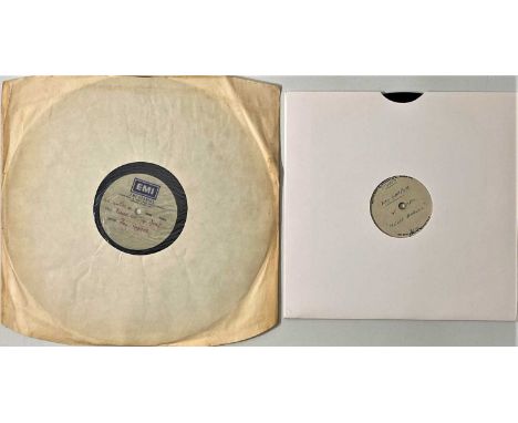 ROY HARPER - 7" ACETATE RECORDINGS. Superb bundle of 2 x 7" acetate recordings from Roy Harper. Titles are Bank Of The Dead c