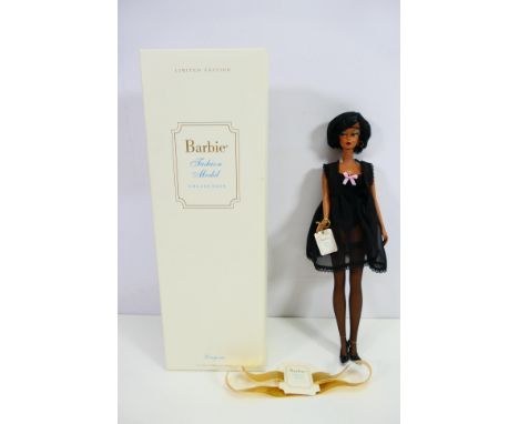 Mattel - Barbie - A boxed Limited Edition Barbie #56120 'Silkstone' Fashion Model Collection Lingerie doll. The doll sits loo