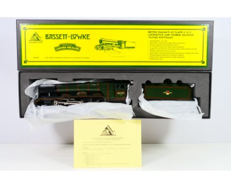 Bassett-Lowke - A boxed Special Limited Release Bassett Lowke BL99024 O gauge A3 Class 4-6-2 locomotive and tender Op.No. 601