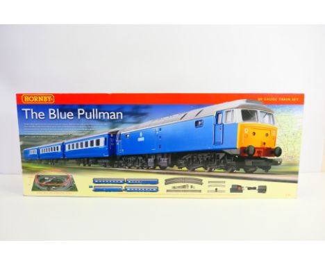 Hornby - A boxed Hornby R1093 DCC READY OO gauge 'The Blue Pullman' electric train set. The set appears to be in Mint conditi