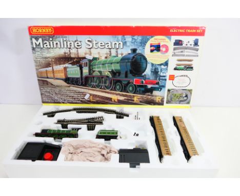 Hornby - A boxed Hornby R1032 OO gauge 'Mainline Steam' electric train set. The set appears to be in Mint condition, and come