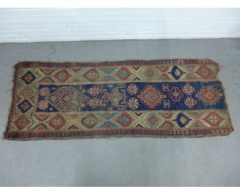 North west Persian runner, (a/f) 240 x 90cm 