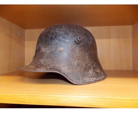 GERMAN TIN HELMET