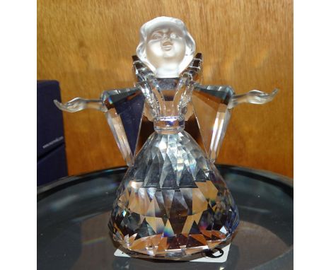 Swarovski, "Cross of Light", (boxed with outer casing) and "Angel", (boxed), (2). 