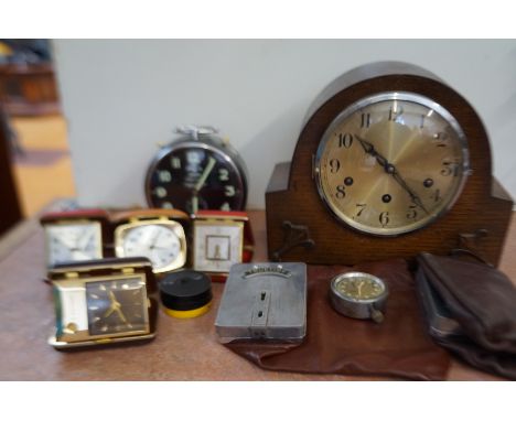 Clock collection to include two Truetime money pouches 
