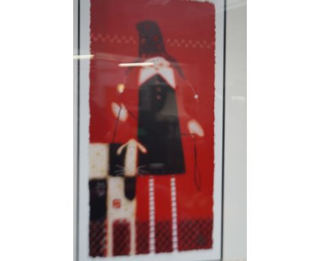 Large limited edition print 'A new lead for patch' with coa by  Govinder Nazran 