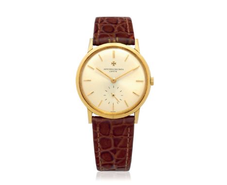 VACHERON & CONSTANTIN REF. 6273 IN GOLD, 70s - Case: signed, n. 392801, 18K gold, snap-on caseback. Bracelet/Strap: signed bu