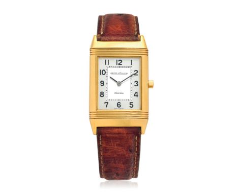 JAEGER-LECOULTRE REVERSO REF. 141.250.1 IN GOLD, 90s - JAEGER-LECOULTRE REVERSO REF. 141.250.1 IN GOLD, 90S Case: signed, n. 